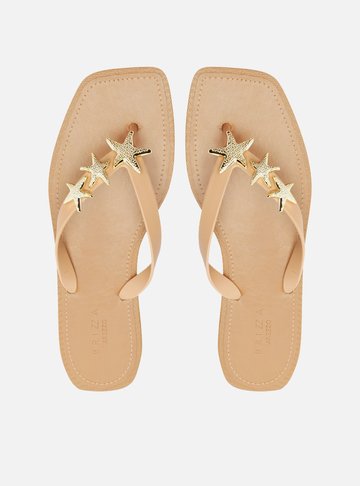 Chinelo Marrom Estrela Brizza