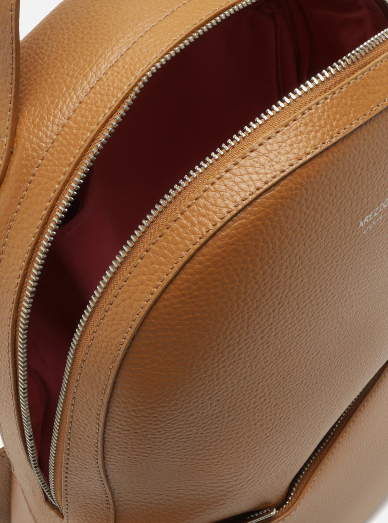 Mochila Marrom Camel Grande — foto 4