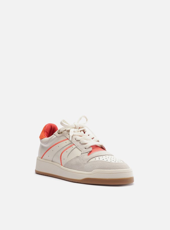 Tênis Branco Multimaterial Amarração Mix Urban