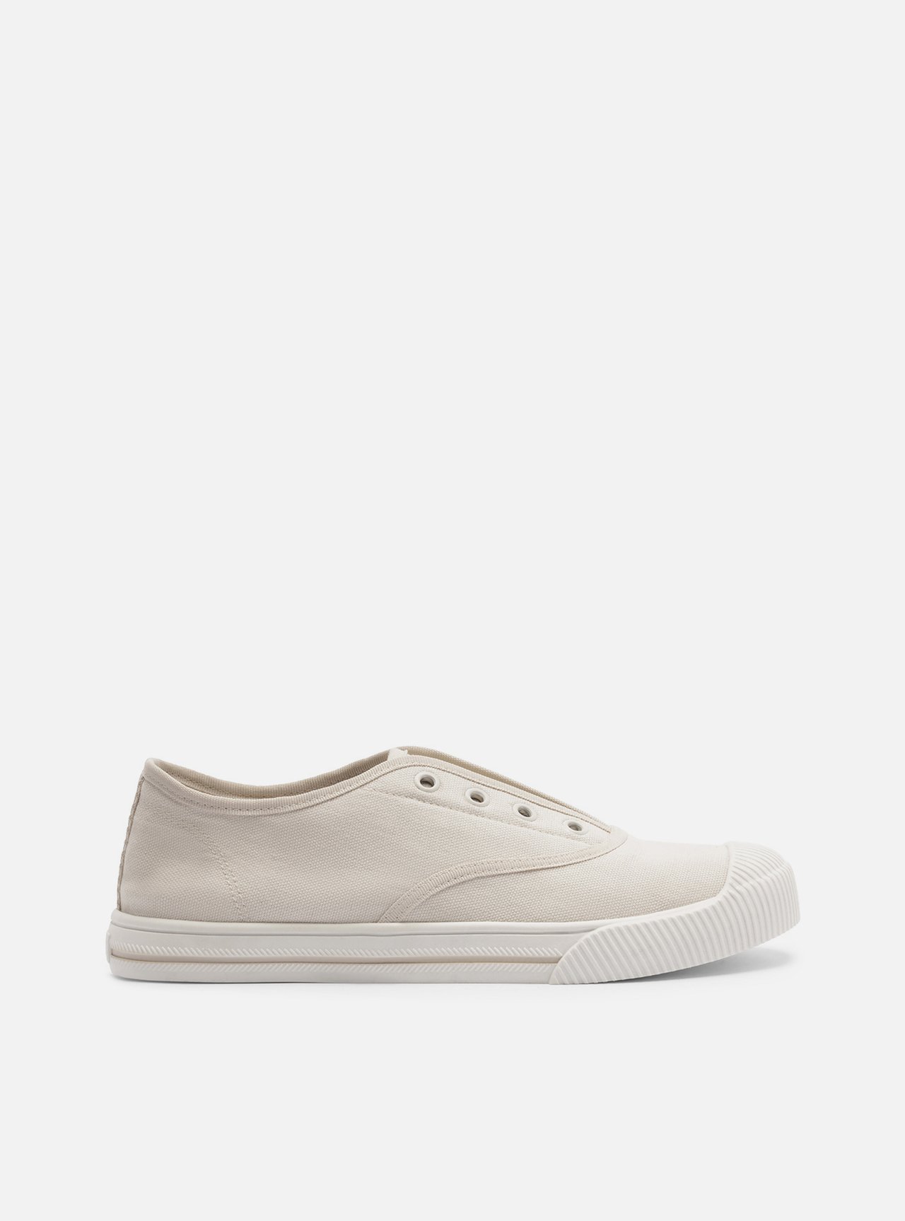Tênis Slip On Azul Lona Elástico — foto 1
