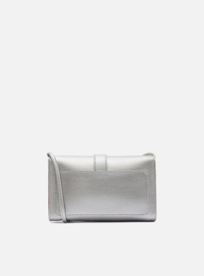 Bolsa Tiracolo Prateada Betina Pequena