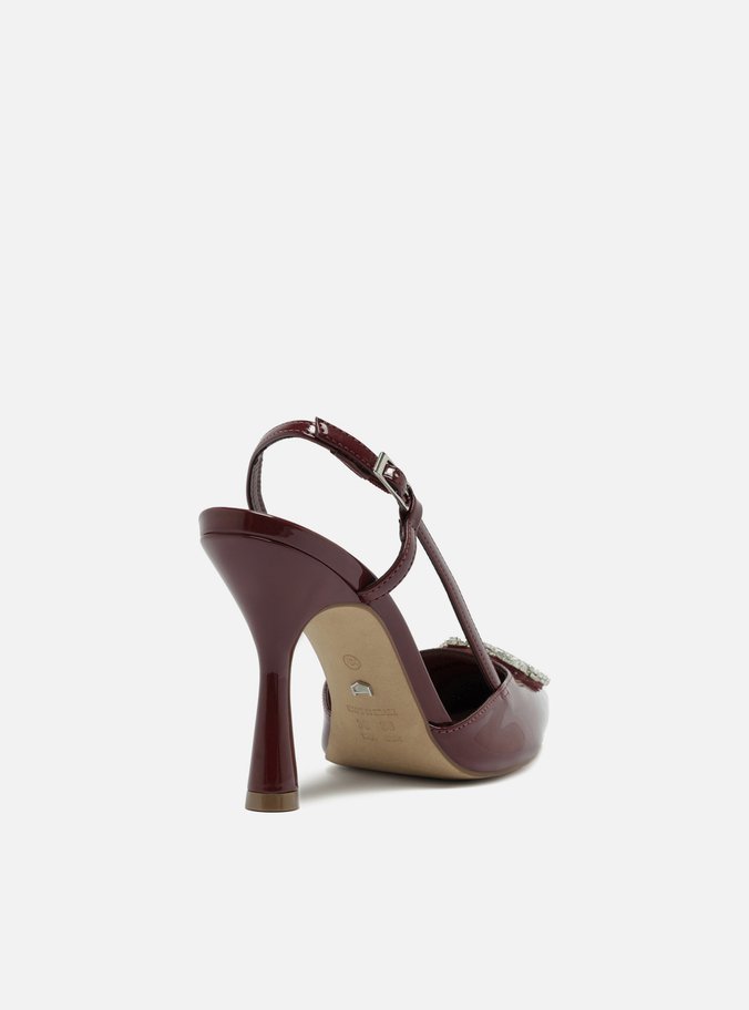 Scarpin Vermelho Salto Alto