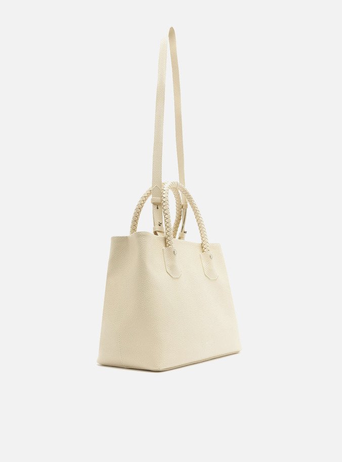 Bolsa Tiracolo Branca Grande