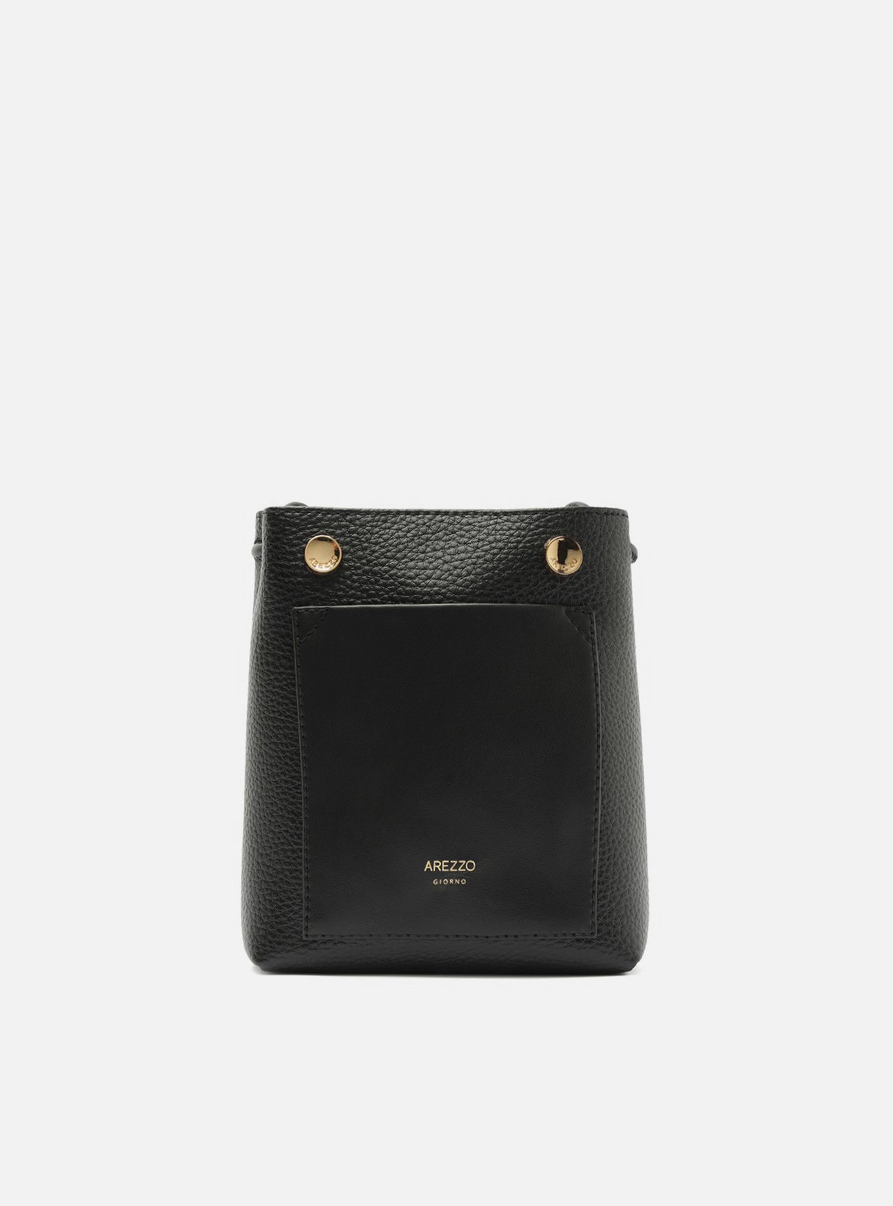 Mini Bag Preta Porta-Celular Bolso — foto 1