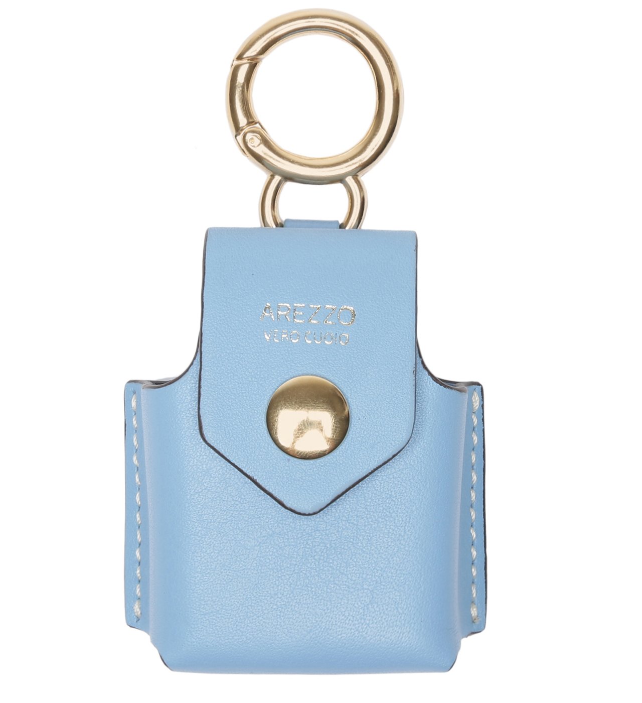 Porta-AirPods Azul Couro Milano | Arezzo