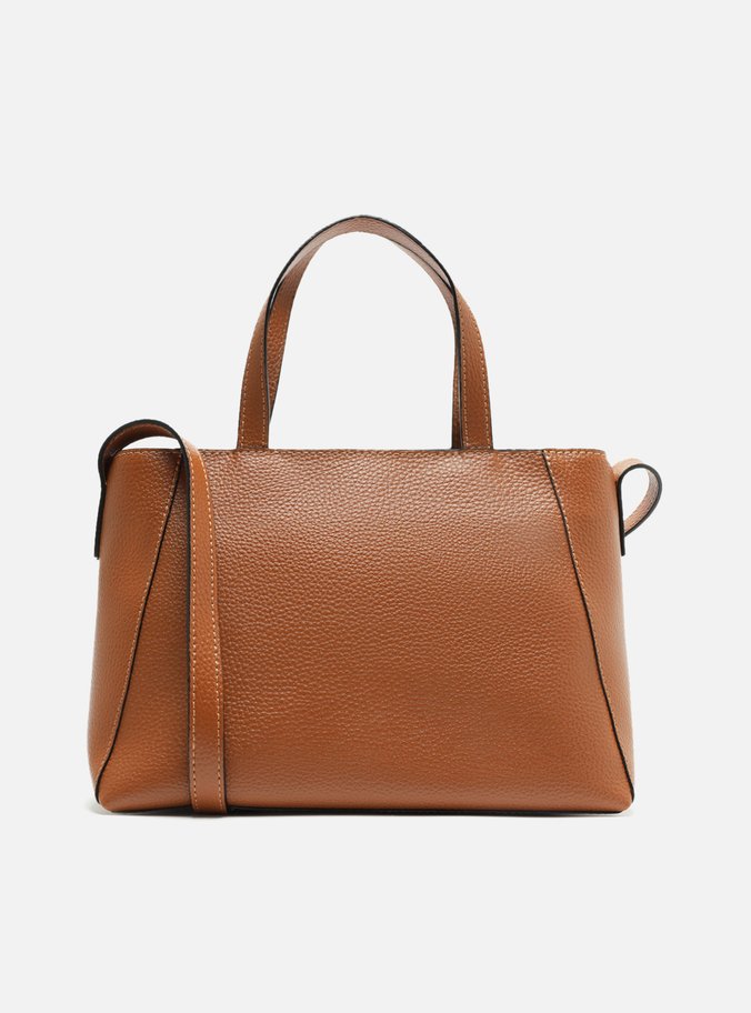 Bolsa Tote Marrom Mocha Ligia Grande