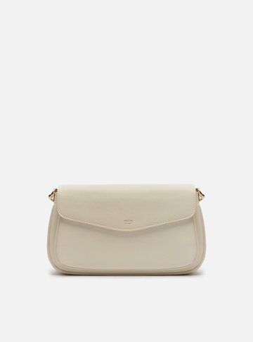 Bolsa Tiracolo Branca Média