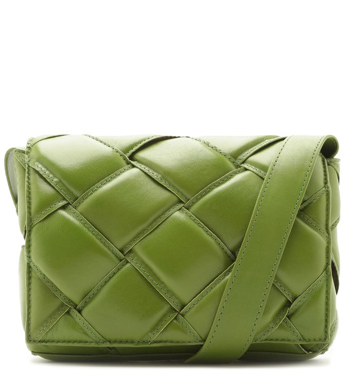 Bolsa Tiracolo Couro Gaby Pequena Gaia Green
