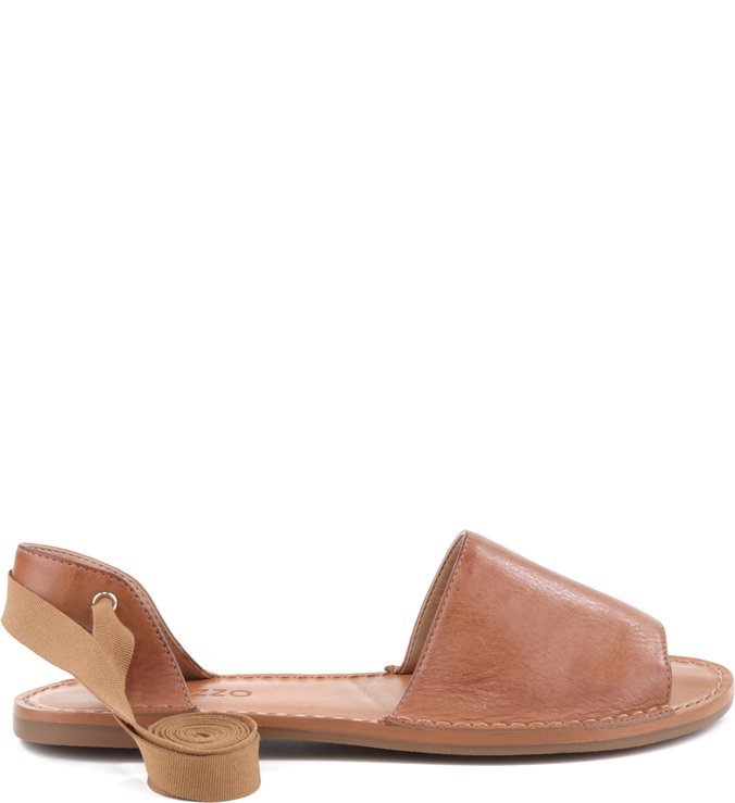Rasteira Rustic Couro Blush