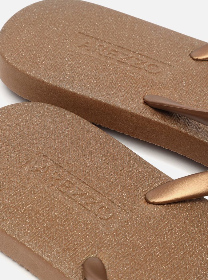 Chinelo de Dedo Injetado Metalizado Brizza