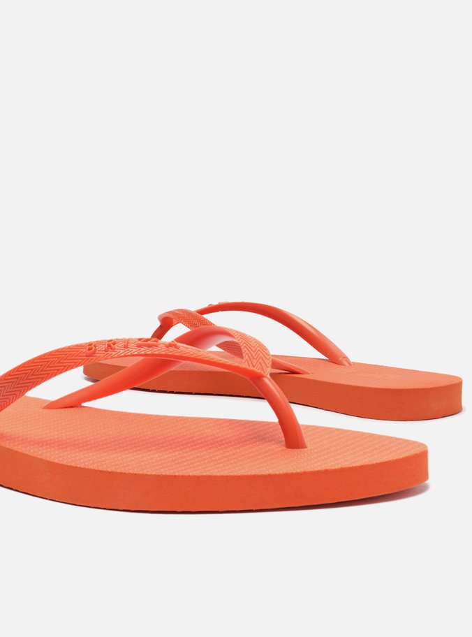 Chinelo de Dedo Laranja Essential Brizza