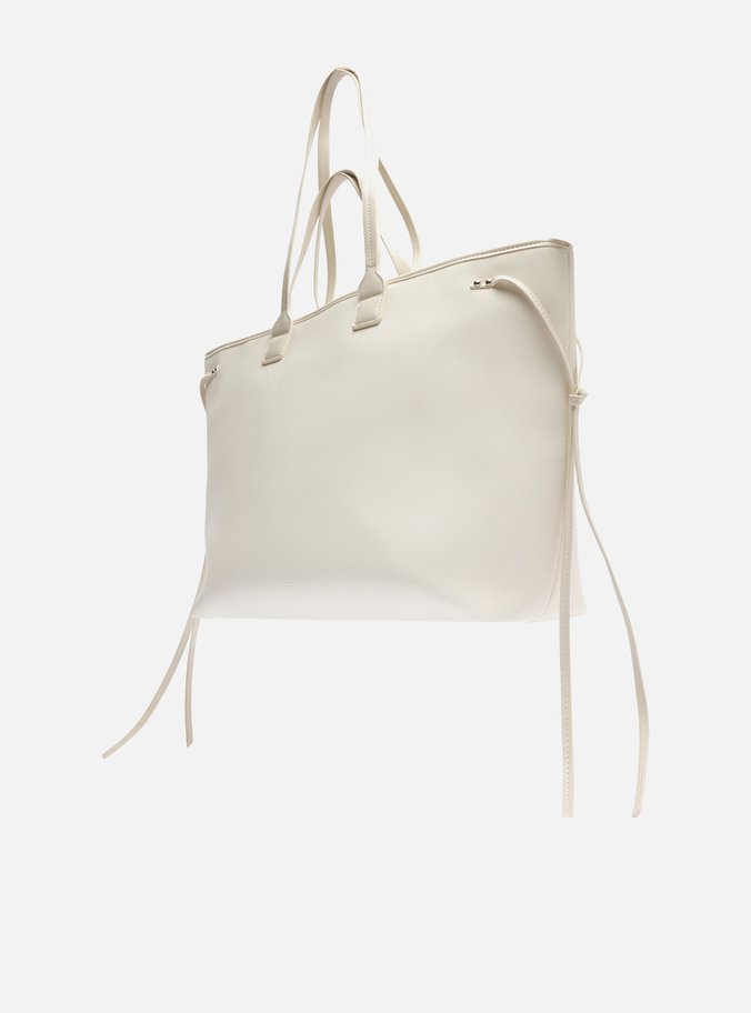 Bolsa Shopping Branca Grande