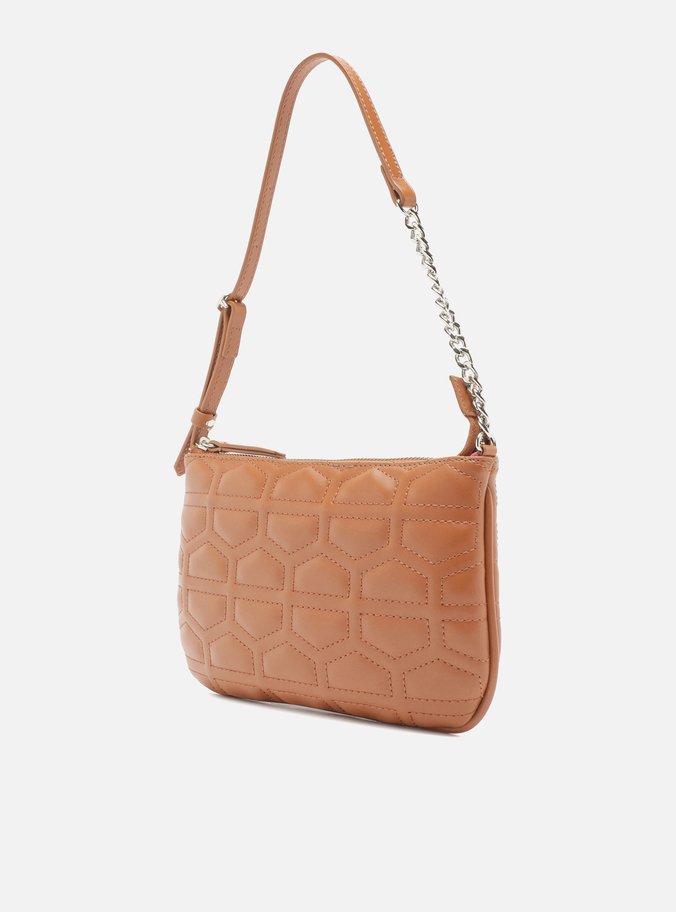 Bolsa Tiracolo Marrom Pequena