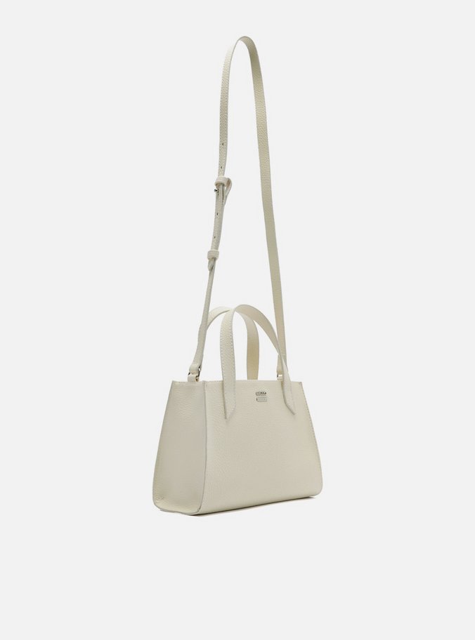 Bolsa Branca Tote Média