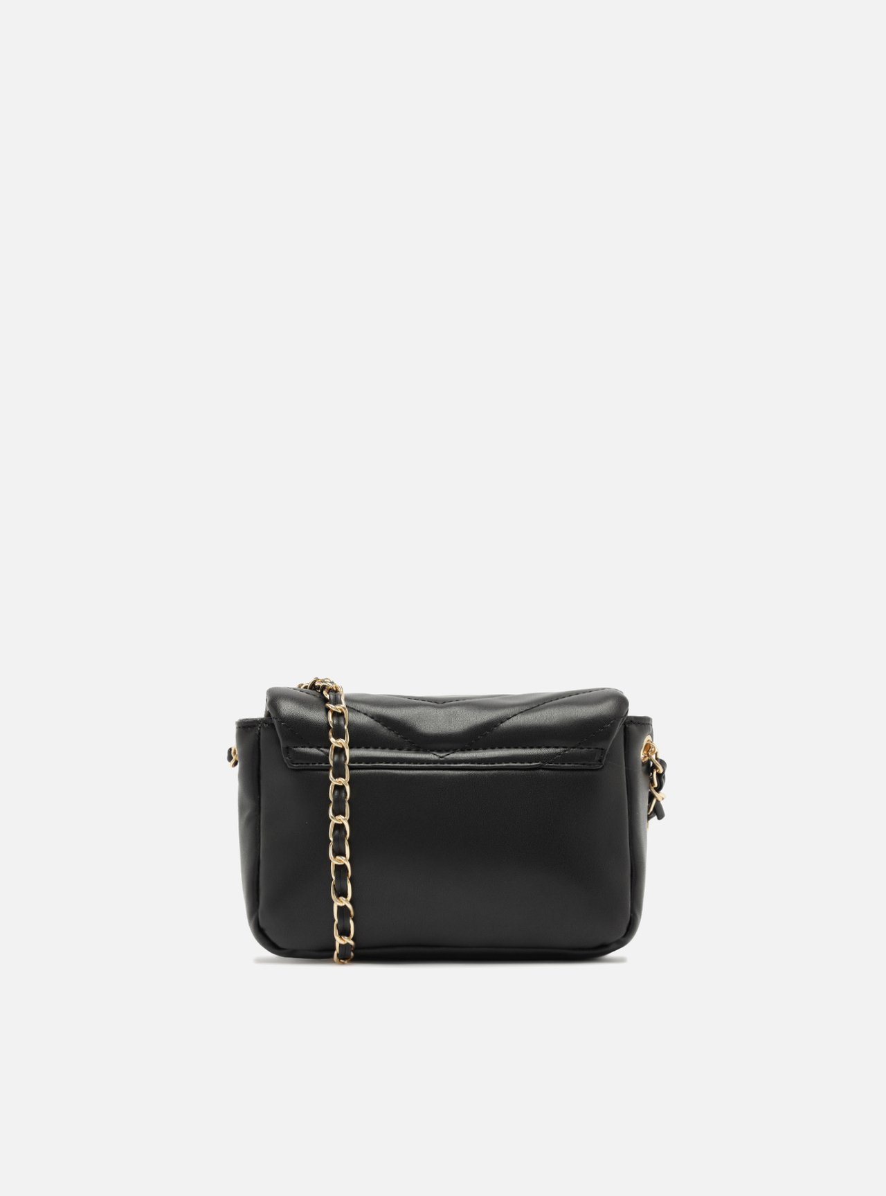 Bolsa Preta Tiracolo Média Matelassê — foto 3