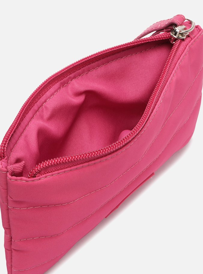 Clutch Rosa Geométrica Square