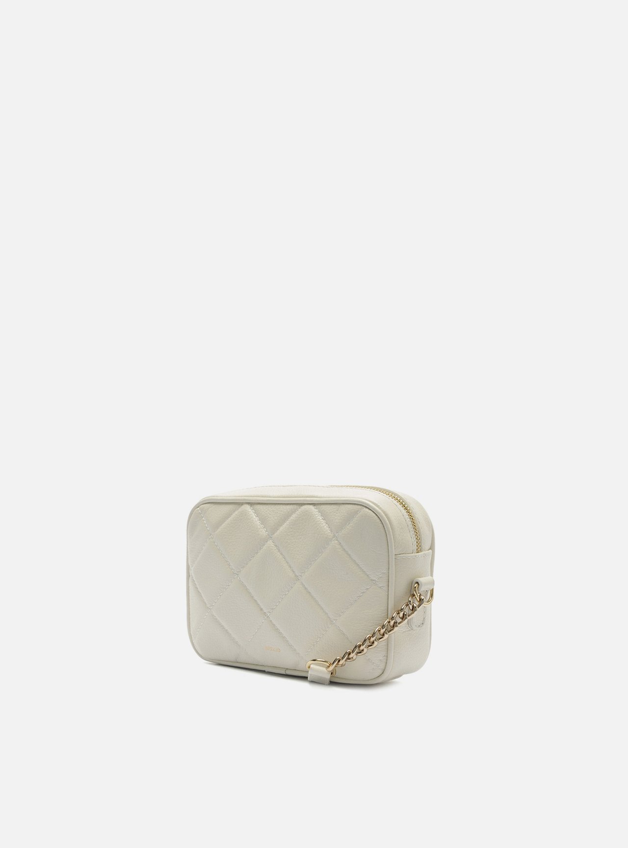 Bolsa Tiracolo Branca Couro Matelassê Gab Pequena — foto 2