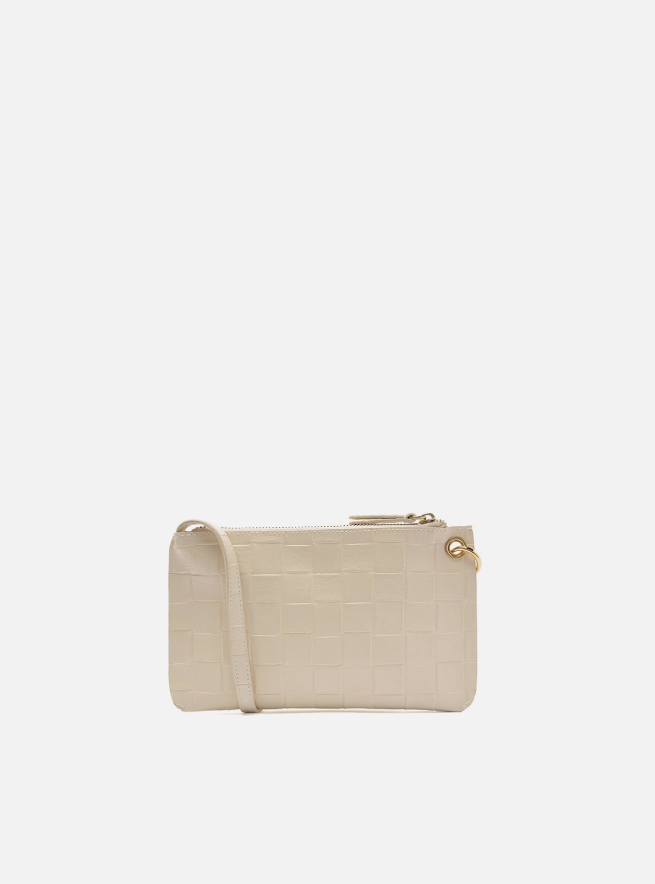 Bolsa Tiracolo Off-White Tressê Pequena Tag — foto 3