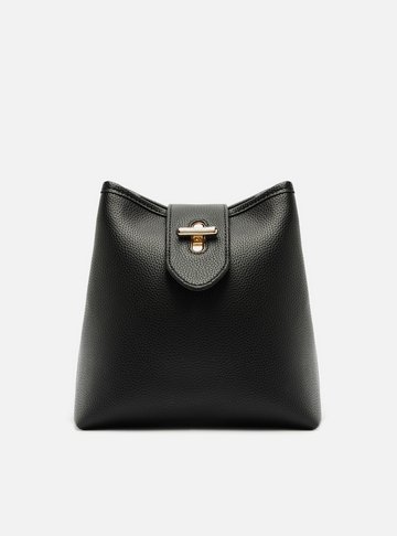 Bolsa Bucket Preta Média