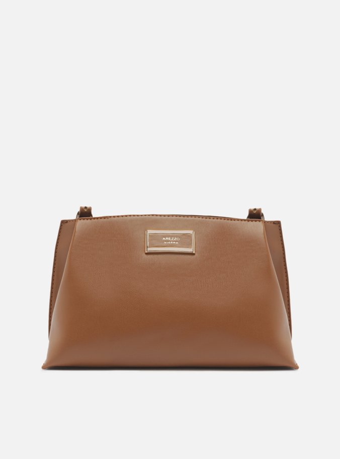 Bolsa Tiracolo Marrom Pequena
