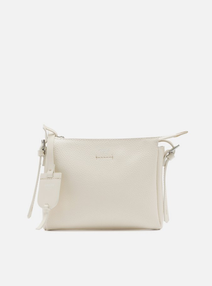 Bolsa Tiracolo Off-White Média