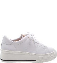 Tênis ZZ Life Couro Skin Bianco