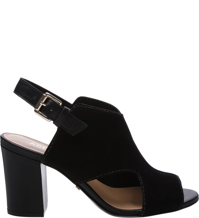 sandalia nobuck arezzo