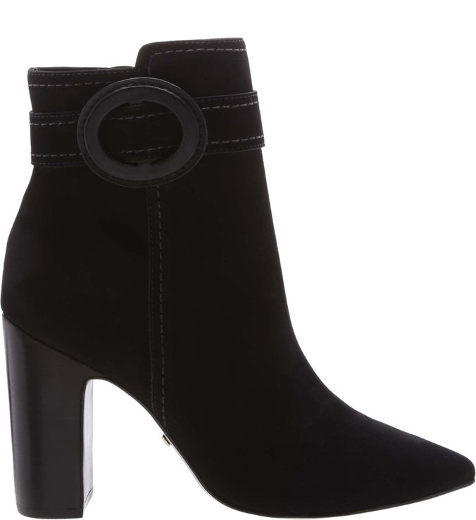 bota nobuck feminina salto