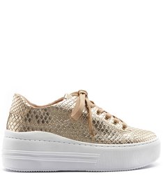 Tênis ZZ Young Viper Skin Cadarço Platino