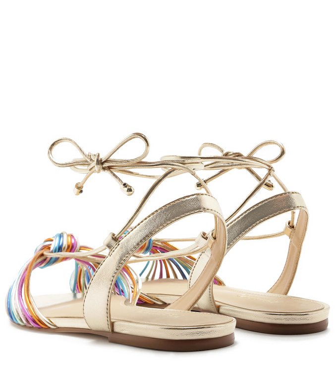 Sandalia rasteira arezzo promoção Outlet