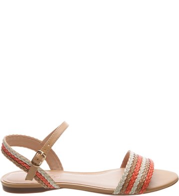 sandalia coral arezzo